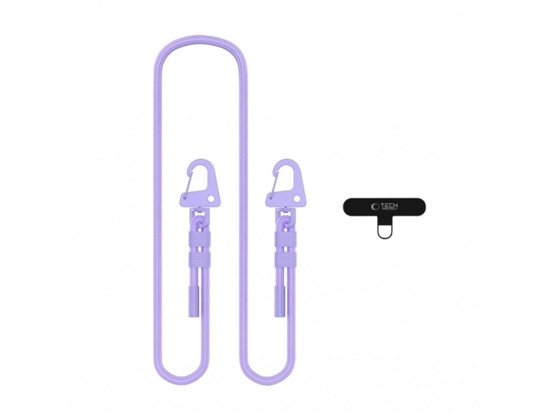 Tech-Protect C5sd Rope Crossbody Phone Lanyard - Lavender
