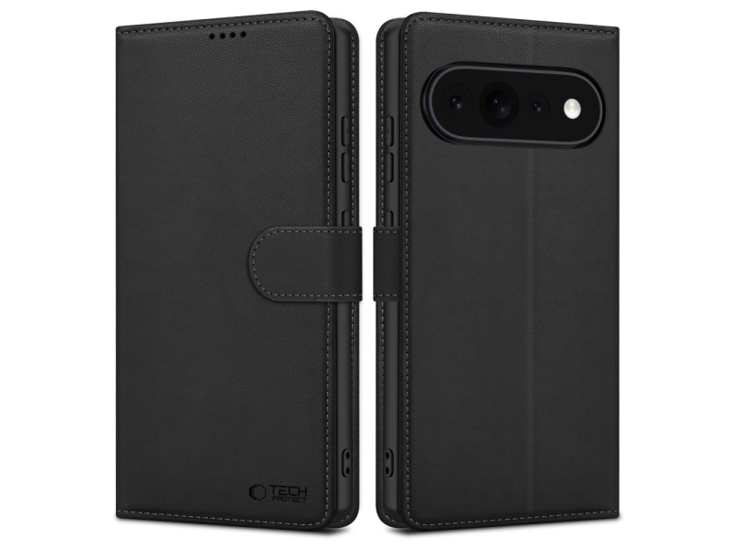 Tech-Protect Wallet Case For Google Pixel 11 / 11 Pro - Matte Black