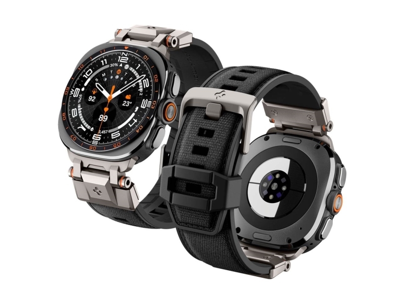Spigen Durapro Armor Samsung Galaxy Watch Ultra 47Mm Strap - Black
