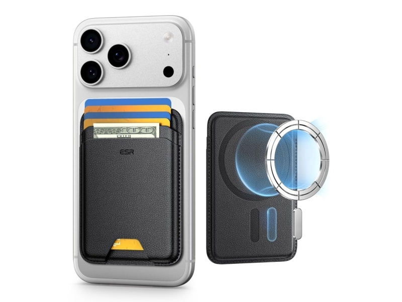 Esr Halolock Magnetic Wallet (Black)