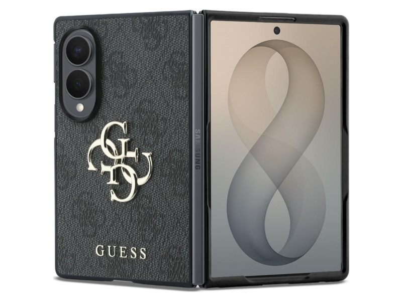 Guess Big 4G Logo Case For Samsung Galaxy Z Fold 8 - Black