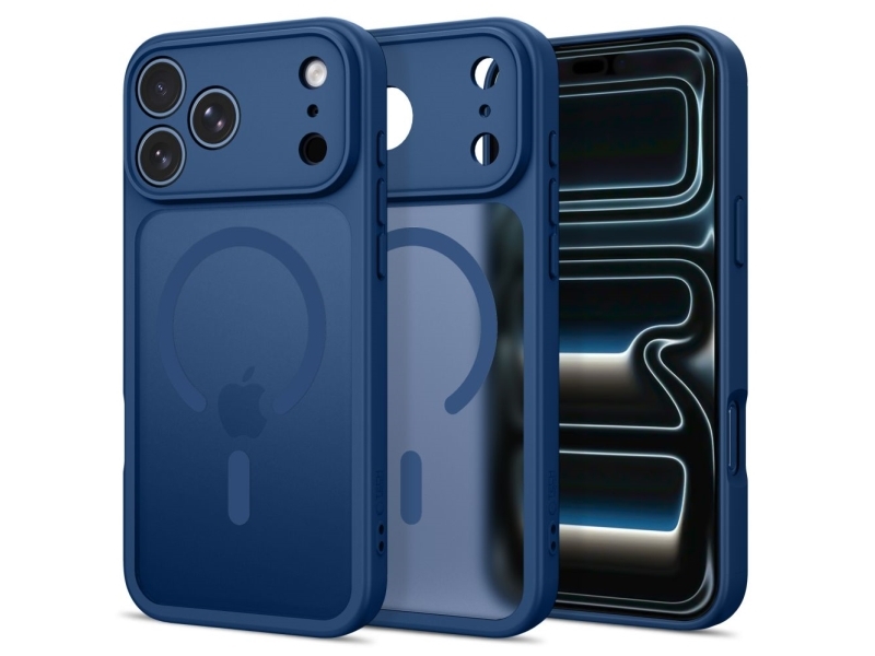 Tech-Protect Basicmag Magsafe Case For Iphone 17 Pro Max / 18 Pro Max - Matte Dark Blue