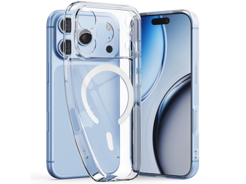 Tech-Protect Flexair Magsafe Case For Iphone 17 Pro / 18 Pro - Clear