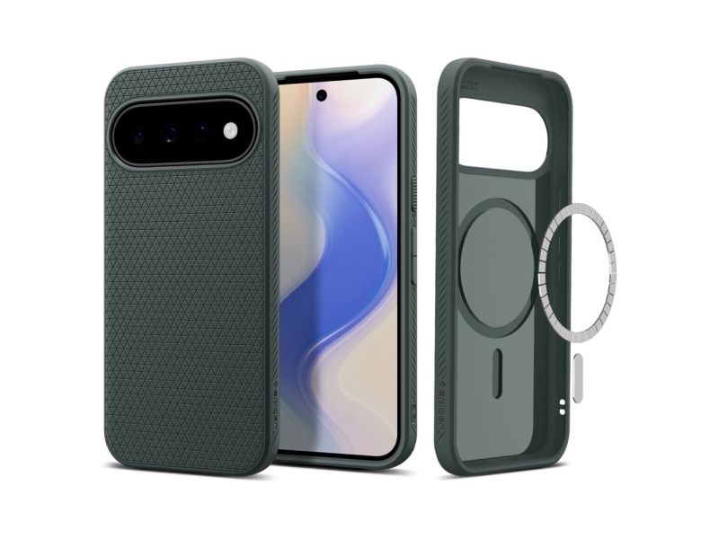Spigen Liquid Air Mag Magsafe Case For Google Pixel 11 - Dark Green