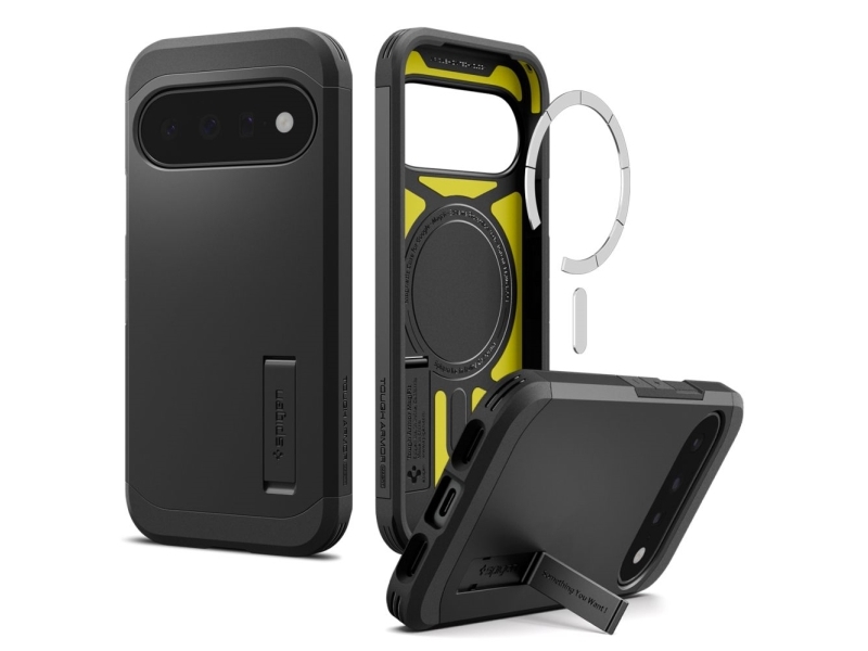 Spigen Tough Armor Mag Magsafe Case For Google Pixel 11 - Black