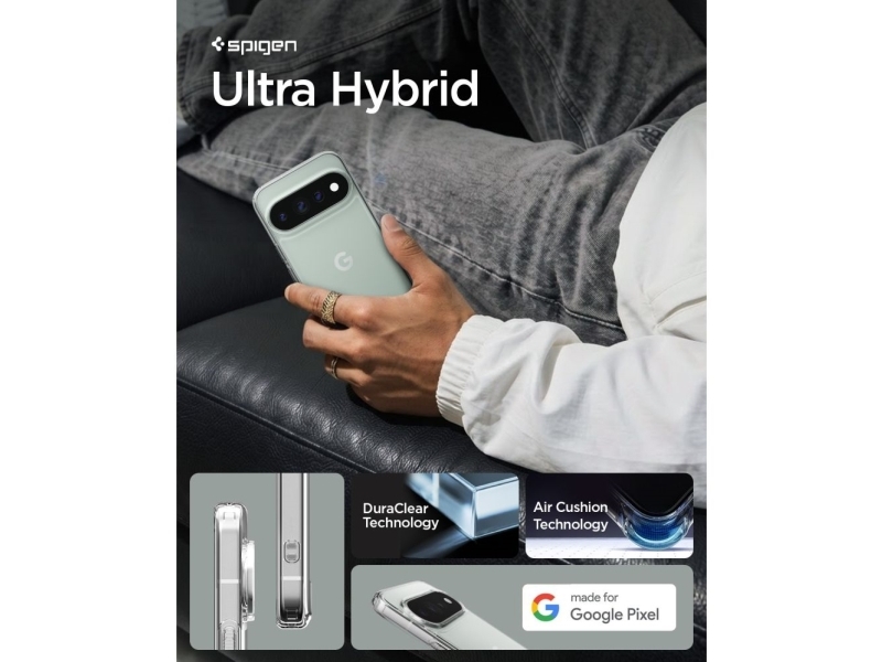 Spigen Ultra Hybrid Case For Google Pixel 11 Pro - Transparent