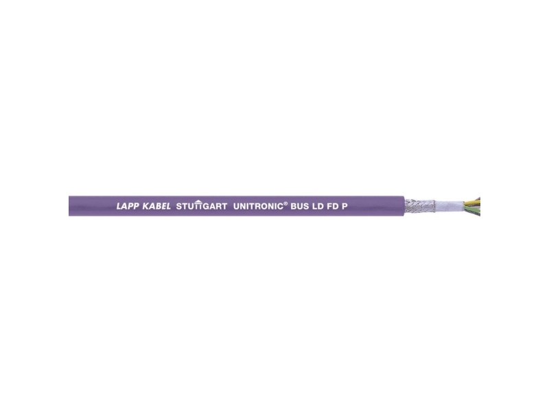 Lapp UNITRONIC BUS LD FD P A, 100 m, 0,25 mm², Violet, Kobber, Polyethylen, 33 kg/km