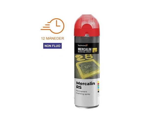 Markeringsspray Rs 500Ml Rød