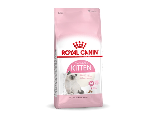 Royal Canin Kitten, Kitten, 10 Kg, Vitamin A, Vitamin B1, Vitamin B12, Vitamin B2, Vitamin B3, Vitamin B5, Vitamin B6, Vitamin B9..., 36%, 18%, 2,3%