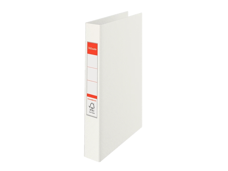 Esselte - Ringbind - Rygbredde: 42 Mm - Für A4 (210 X 297 Mm) - Kapacitet: 190 Ark - Hvid