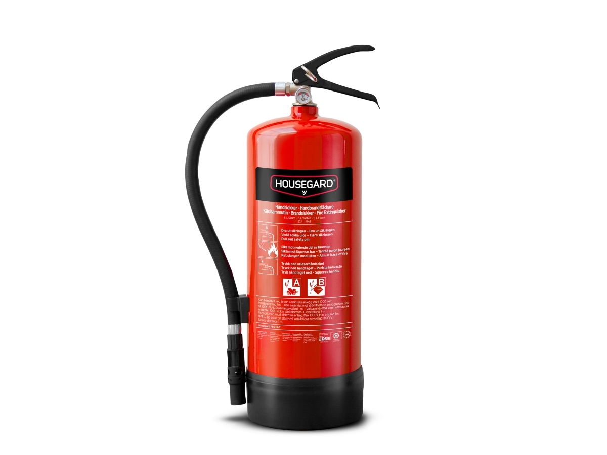 Housegard skumslukker 6 l PFAS fri, FE6HR-C, 27A 144B
