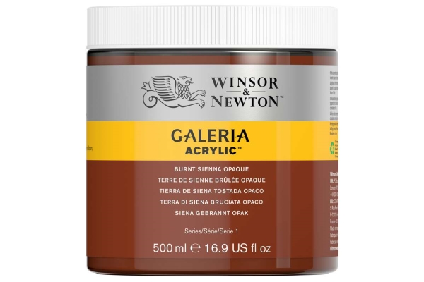 Galeria Acrylic 500Ml Burnt Sienna Opaque 077