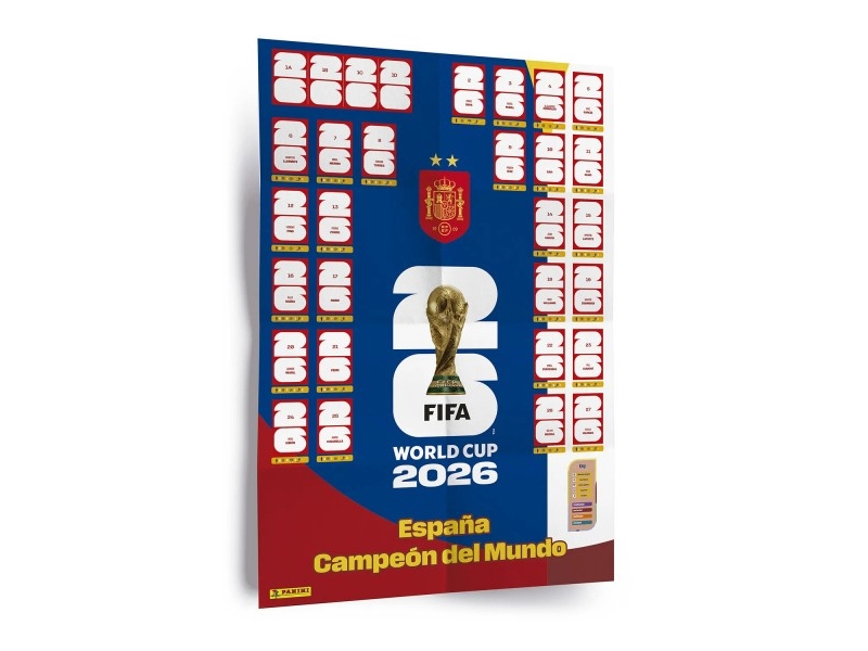 Panini Fifa World Cup 2026 Winner Poster Set