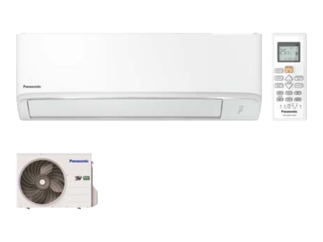 Panasonic CS-CZ25ZKE + CU-CZ25ZKE - Delt type inverter-aircondition - vægmonteret