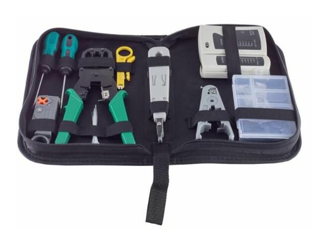 Network Cable Tester Set 10 Parts With Bag