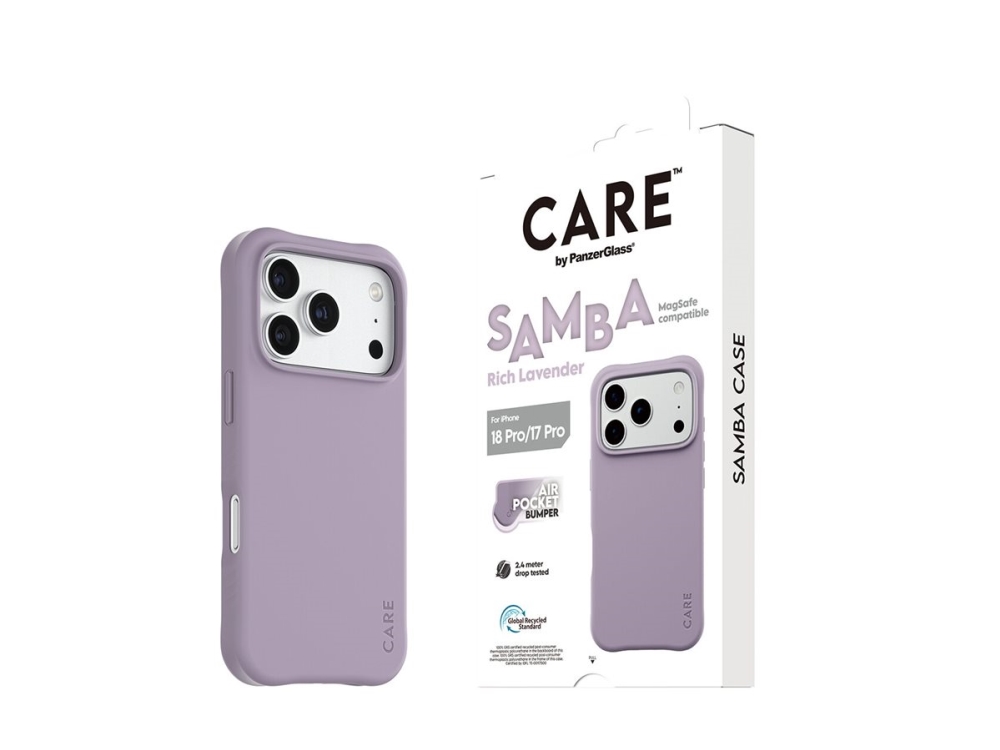 Care By Panzerglass Samba Case Ip17/18 Pro Rich Lavender Ms