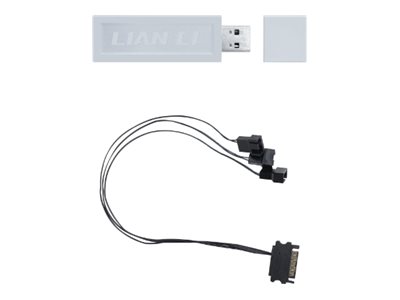 Lian Li L-Wireless Controller - Trådløs ventilatorcontroller - hvid