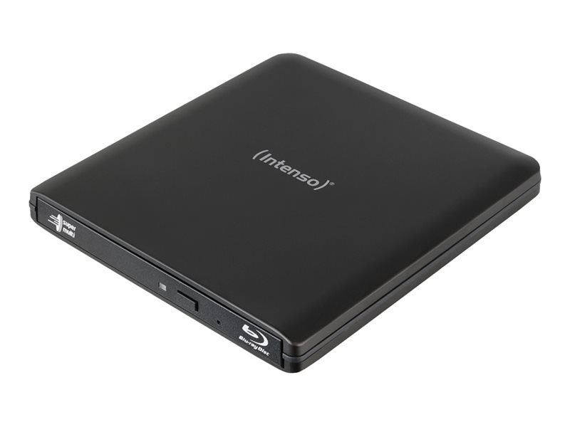 Intenso EOD 500BD Slim - Disk drev - BD-RE - 6x - USB 3.2 Gen 1 - ekstern - sort