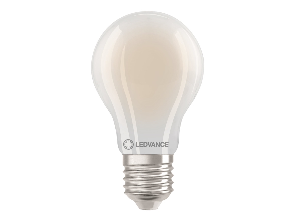 LEDVANCE PERFORMANCE - LED-filament-lyspære - form: A60 - matteret finish - E27 - 5.9 W (tilsvarende 60 W) - klasse D - varmt hvidt lys - 2700 K