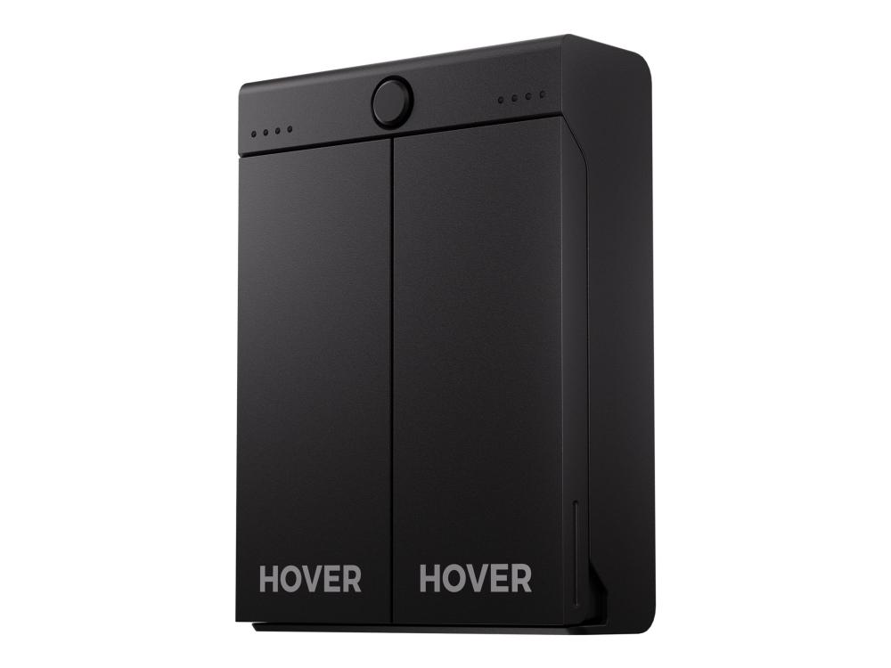 HOVERAir - USB-batterioplader - 1050 mAh - 2 x batterier lader op - 2.1 A - sort - for HOVERAir X1 Fly More Combo