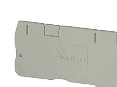 Wieland APWTPN 2,5 D1/2 - Endeplade, Grå