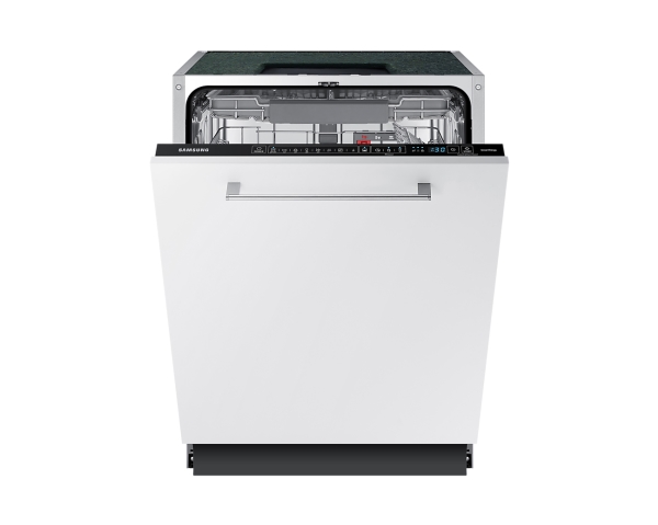 Samsung DW60A8050BB/EO, Helt integrerad, Full storlek (60 cm), Vit, Knappar, Låda, 14 kuvert