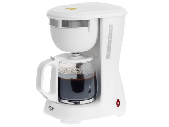 Adler Coffee Maker | Ad 4381W | Drip | 600 W | White
