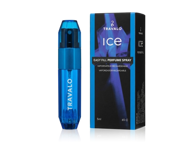 Travalo Perfume Pod Ice genopfyldelig parfumeforstøver Blå 5 ml