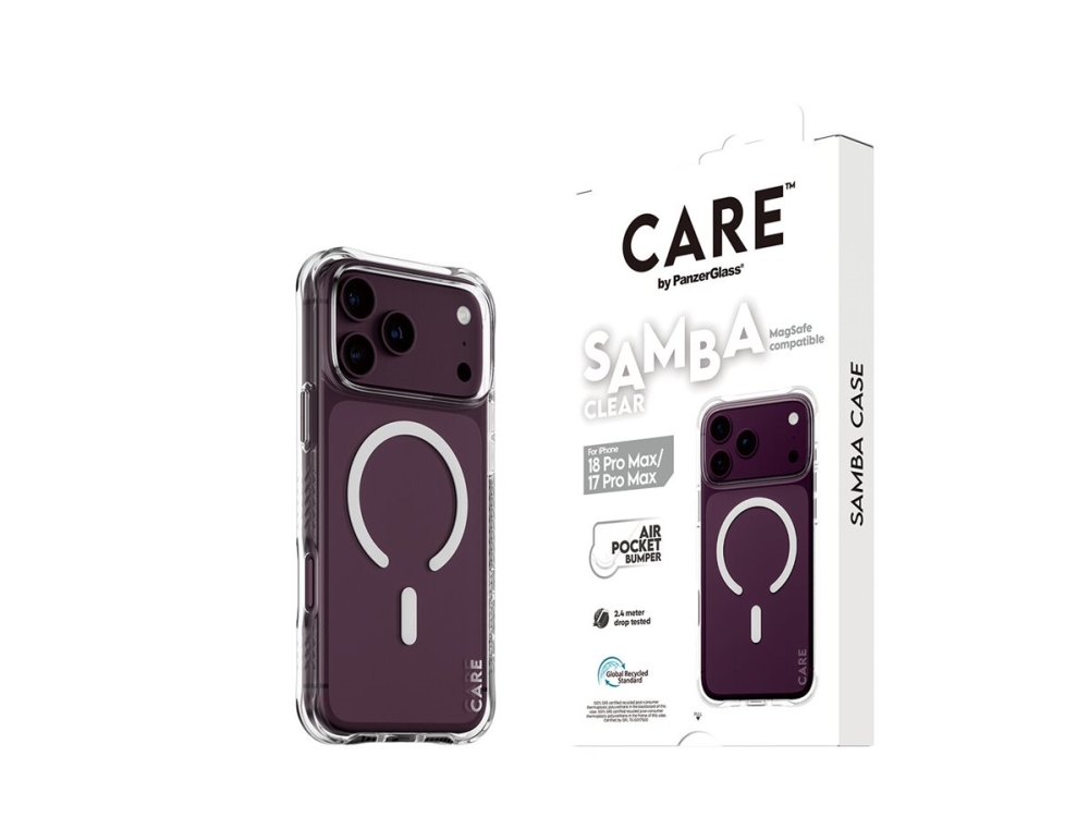 Care By Panzerglass Samba Case Transparent M. Weiss Magsafe Iphone 18 Pro Max | 17 Pro Max