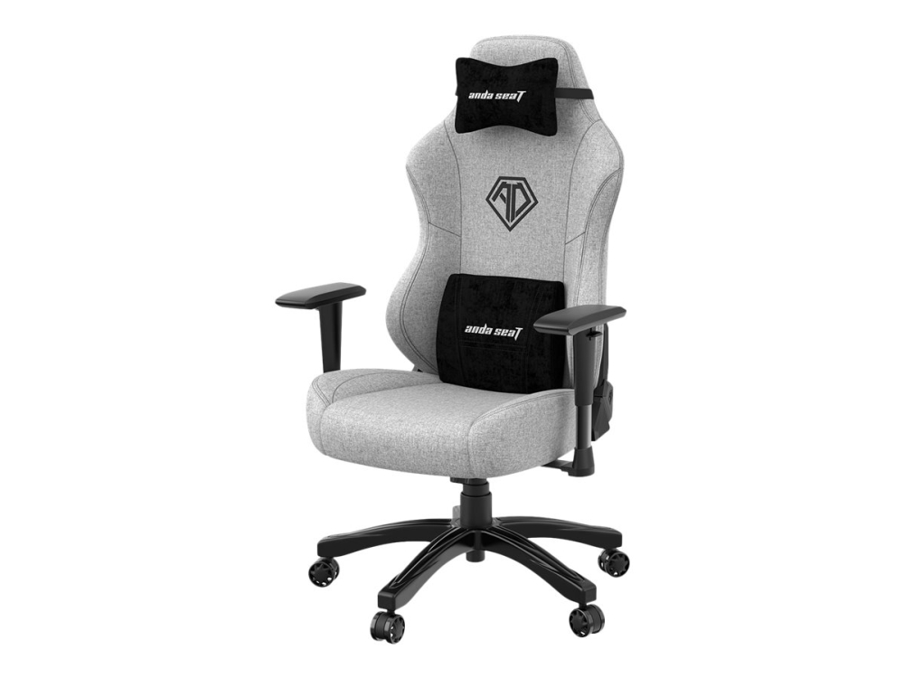 Anda Seat Phantom 3, Pc-Gamingstuhl, 90 Kg, Gepolsterter, Ausgestopfter Sitz, Gepolsterte, Ausgestopfte Rückenlehne, 180 Cm, Schwarz