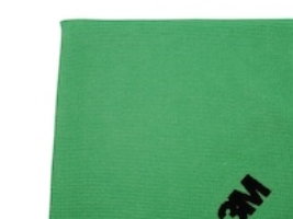 Mikrofiberklude, Scotch-brite Essential, BxL: 36 x 36 cm, grøn, pakke a 10 stk