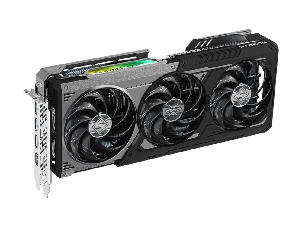 Steel Legend Dark - OC Edition - grafikkort - Radeon RX 9070 GRE - 12 GB GDDR6 - PCIe 5.0 x16 - 3 x DisplayPort, HDMI
