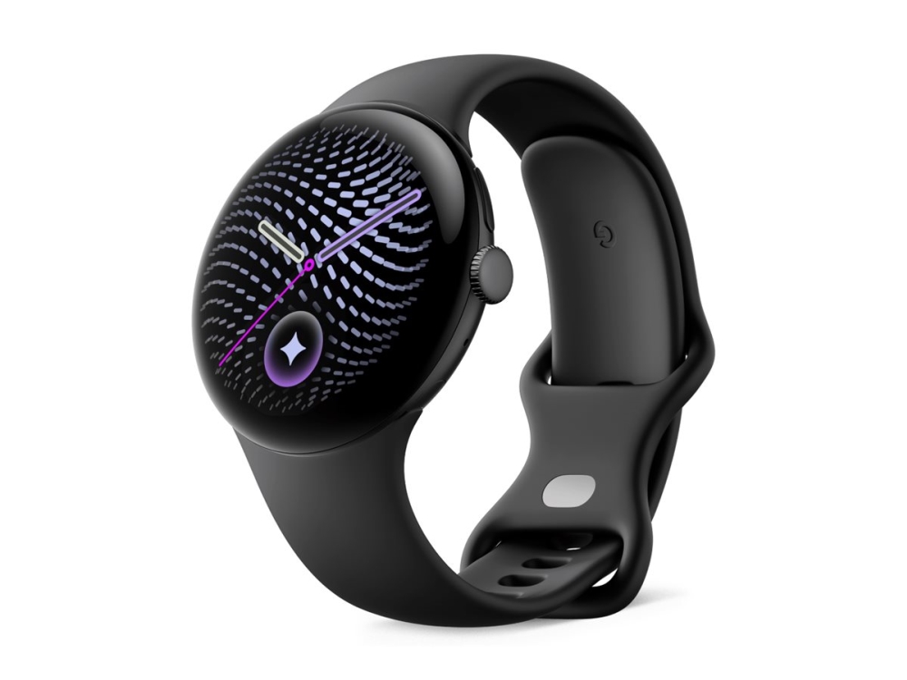 Google Pixel Watch 5 45mm Wi-Fi Matte Black Sportarmband Obsidian Wie NEU - Image 5