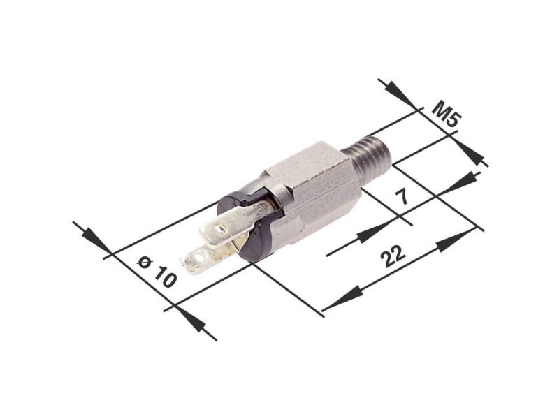 IMI NORGREN Pressostat 9950501000000000 M5 0 til 20 bar 1 Sluttekontakter 1 stk