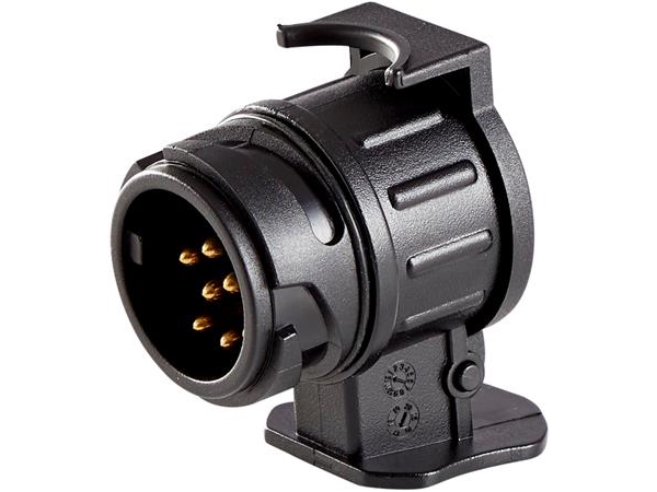 Solar Plus Mini sl&auml;pvagnsadapter 12V, 13-poligt uttag till 7-polig stickpropp