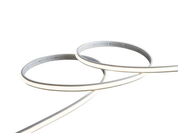 LED-list 24V Line IP67 Midlum 2700K 5 m, 9,6 W/m, 875 lm/m, 120° spridning, Ra> 90. Line = inga synliga dioder. Levereras i 5 m