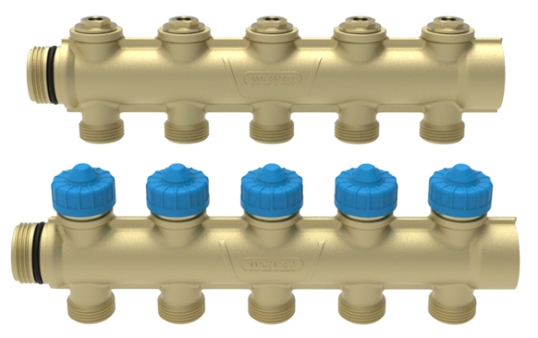WAVIN Comfia MS. GV.Manifold sæt, 5 kredse 16x2mm