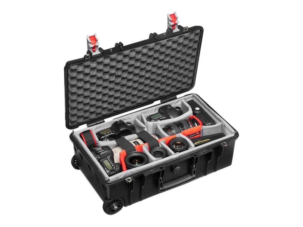 Manfrotto Pro Light Reloader Tough-55 LowLid - Rulletaske til kamera/objektiv/drone - sort