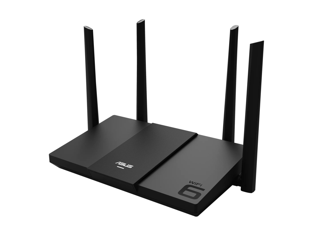 ASUS RT-AX50 - Trådløs router 4-port switch - 1GbE, 2.5GbE - Wi-Fi 6 - Dual Band