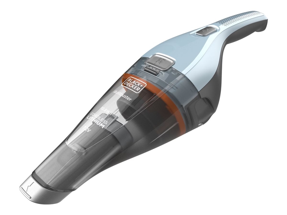 BLACK+DECKER DustBuster NVC215W - Støvsuger - håndmodel - uden pose - ledningsfri - Alaska-blå