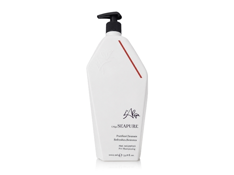 L'alga Seapure Pre-Shampoo Ph 8-9 Detoxifying Treatment 1000 Ml