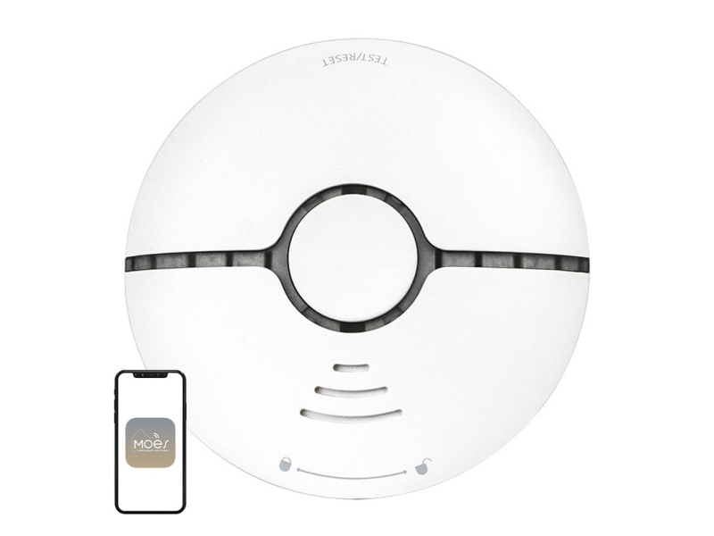Kabellose Smarte Rauchmelder Mit Sirene, Wi-Fi, Tuya / Smart Life