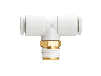 SMC PNEUMATIK FITTINGS T-INDSTIK UDVENDIGT GEVIND R 1/4 Ø8