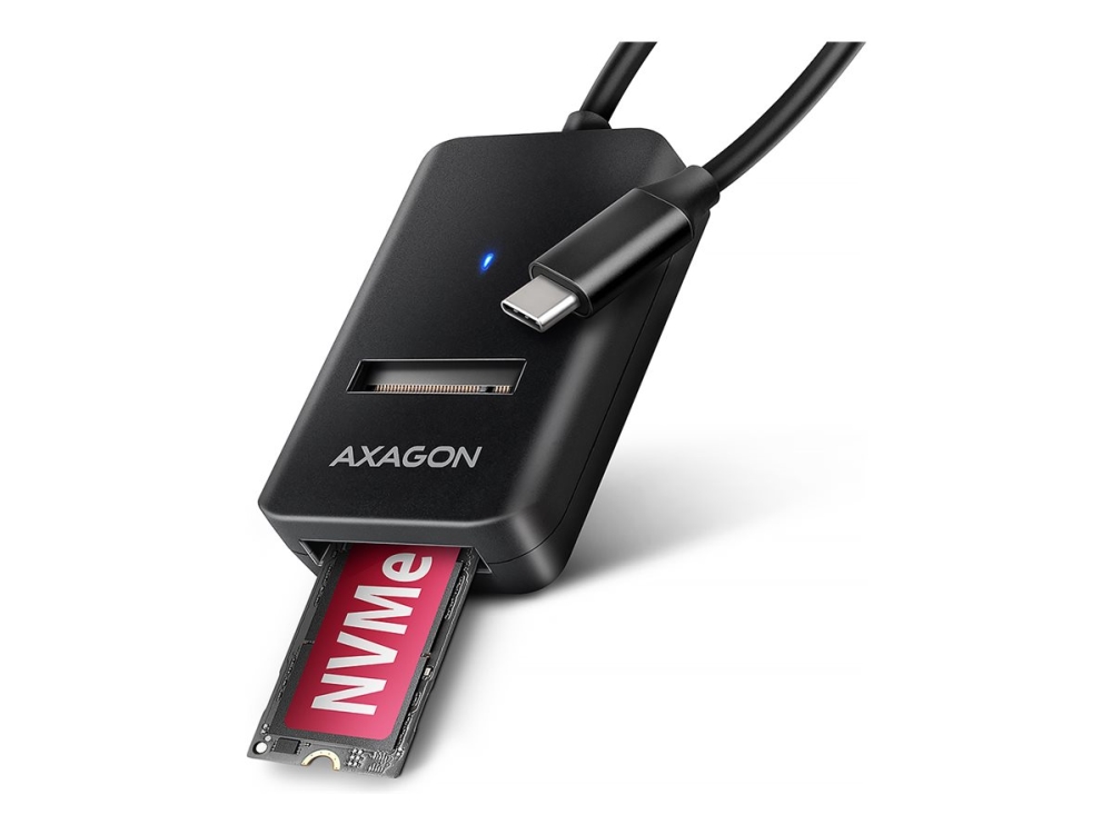 Axagon - Interfaceadapter - M.2 - M.2 Card (Pcie Nvme & Sata) - Usb-C