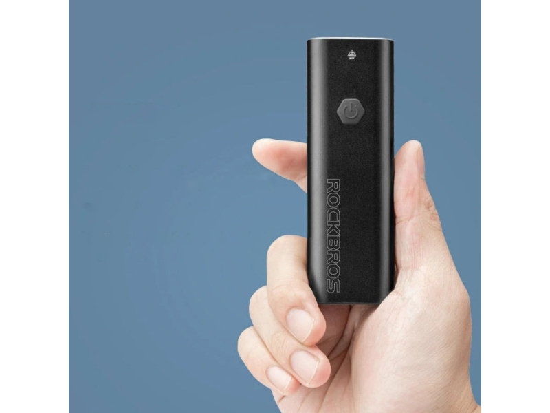 Rockbros Rhl400 Forlygte Til Cykel, 400 Lm, Usb-C – Sort