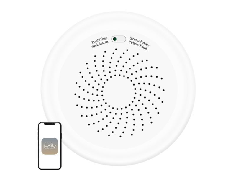 Moes Gasdetektor Moes Zss-Qy-Gl-U Zigbee