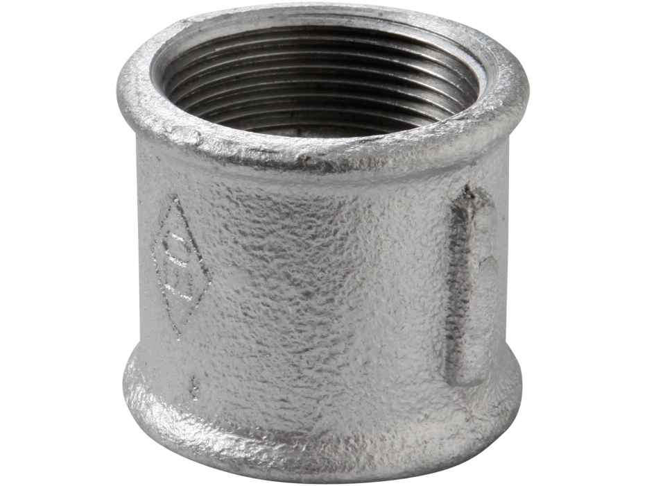 FIX-PRO Muffe galaniseret 3/4 (posepak m/EAN-label 1 stk)