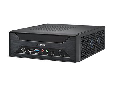 Shuttle XPC slim XH810 - Barebone - Slim-PC LGA1851 sokkel - Intel H810 Express - uden CPU - RAM 0 GB - Gigabit Ethernet, 2.5 Gigabit Ethernet