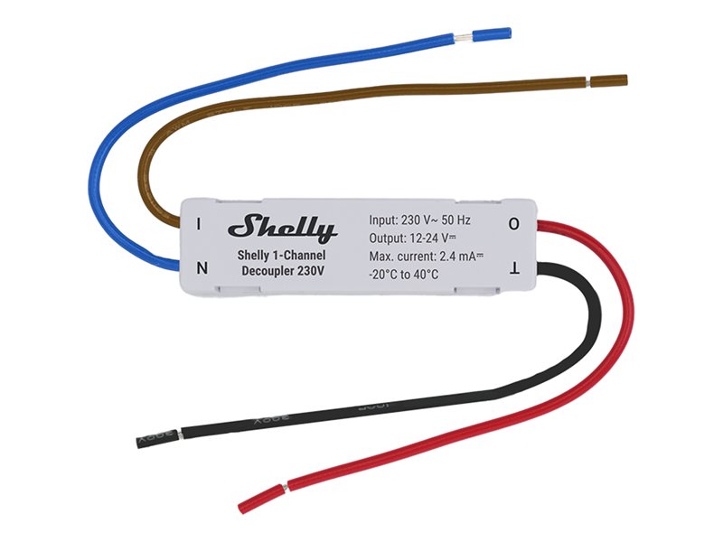 Shelly 1-Channel Decoupler 230V