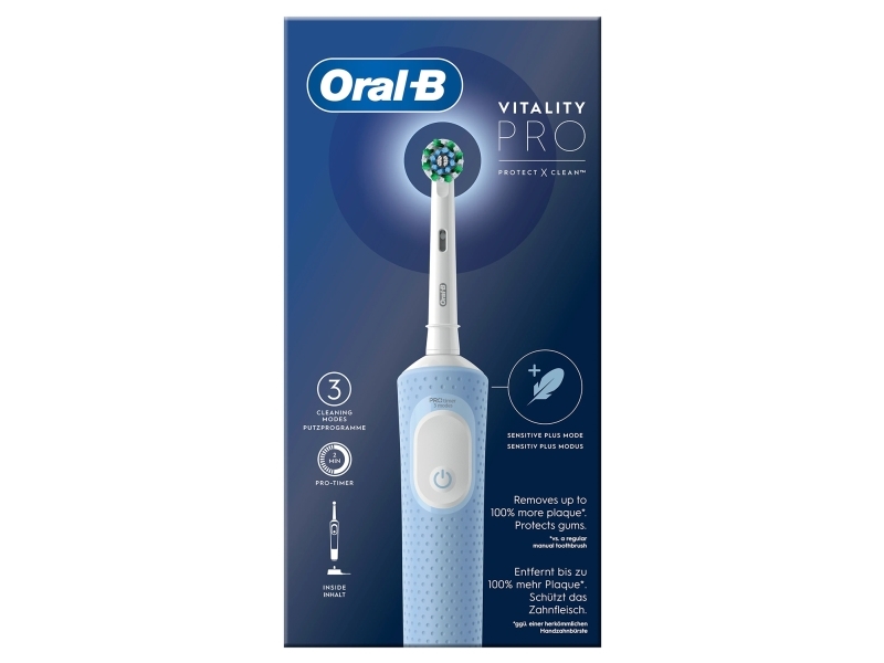 Oral-B Oszillierende Zahnbürste Vitality Pro 3 Modi 1 Bürstenkopf Timer - Image 5